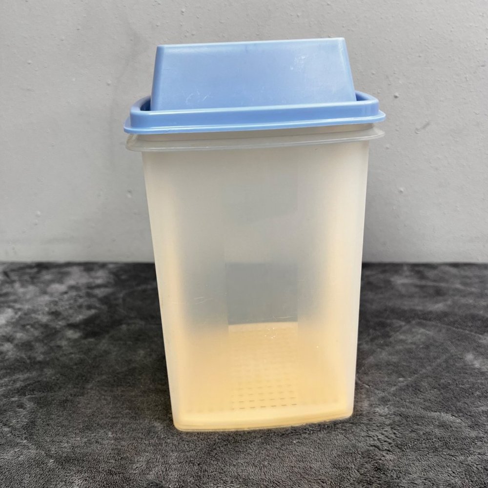 Tupperware Pick a Deli Pickle Keeper Storage Container Blue 3 pc 1560-3 - Picture 8 of 9